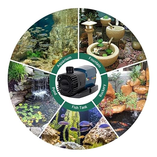 Sunsun JTP Series Adjustable Flow Control Submersible Frequency Variation Energy Saving Pump For Aquarium Fish Tank