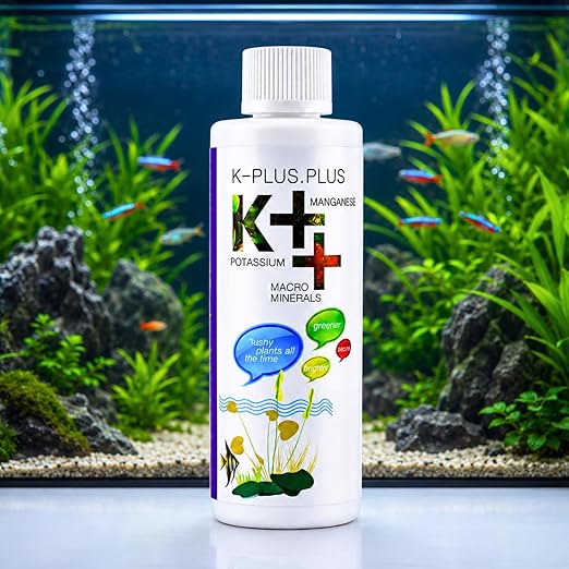 petzlifeworld Aquatic Remedies K++ Aquarium Plant Fertilizer (220ml) | Potassium (K), Manganese (Mn) & Calcium (Ca) Mineral Enrichment for Aquatic Plant Growth | Suitable for Freshwater & Saltwater Aquariums
