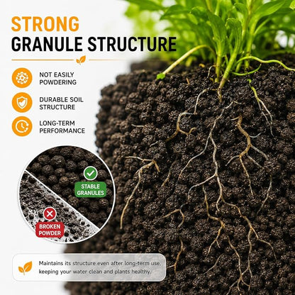 Petzlifeworld Petscope 9L Soil for Planted Aquariums & Crystal Shrimp Tanks | Specialized Synthetic Aquatic Plant Substrate | Quick Clean Water | Long Lasting Fertility | Durable Granule Structure
