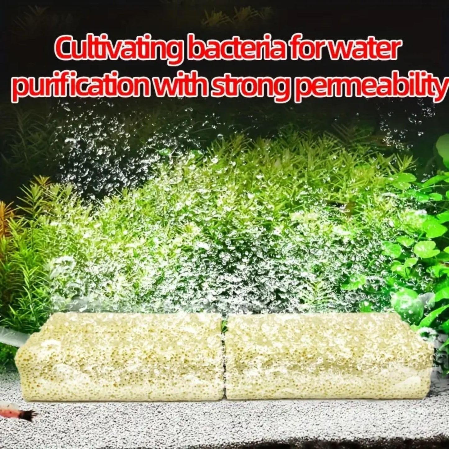 PetzLifeworld Ceramic Bio Media Blocks – Premium Aquarium & Koi Pond Filter Media for Crystal Clear Water