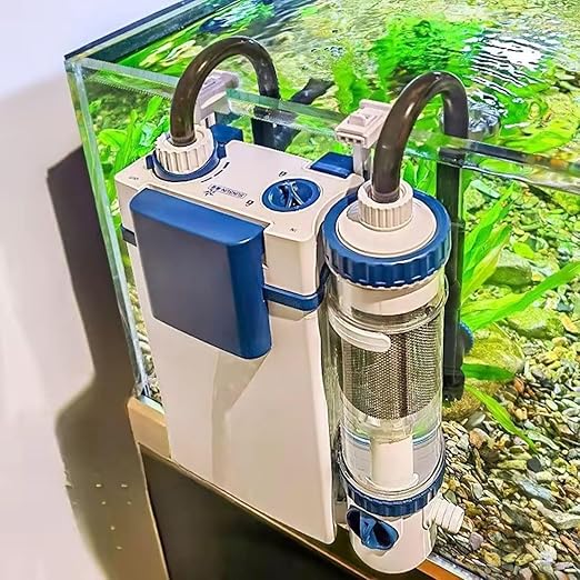 Sun-Sun YBF-600 Large Flow HOB Aquarium Filter, Silent External Bio Power Filter for Freshwater & Planted Tanks, Multi-Stage Filtration, 600L/H, 8W