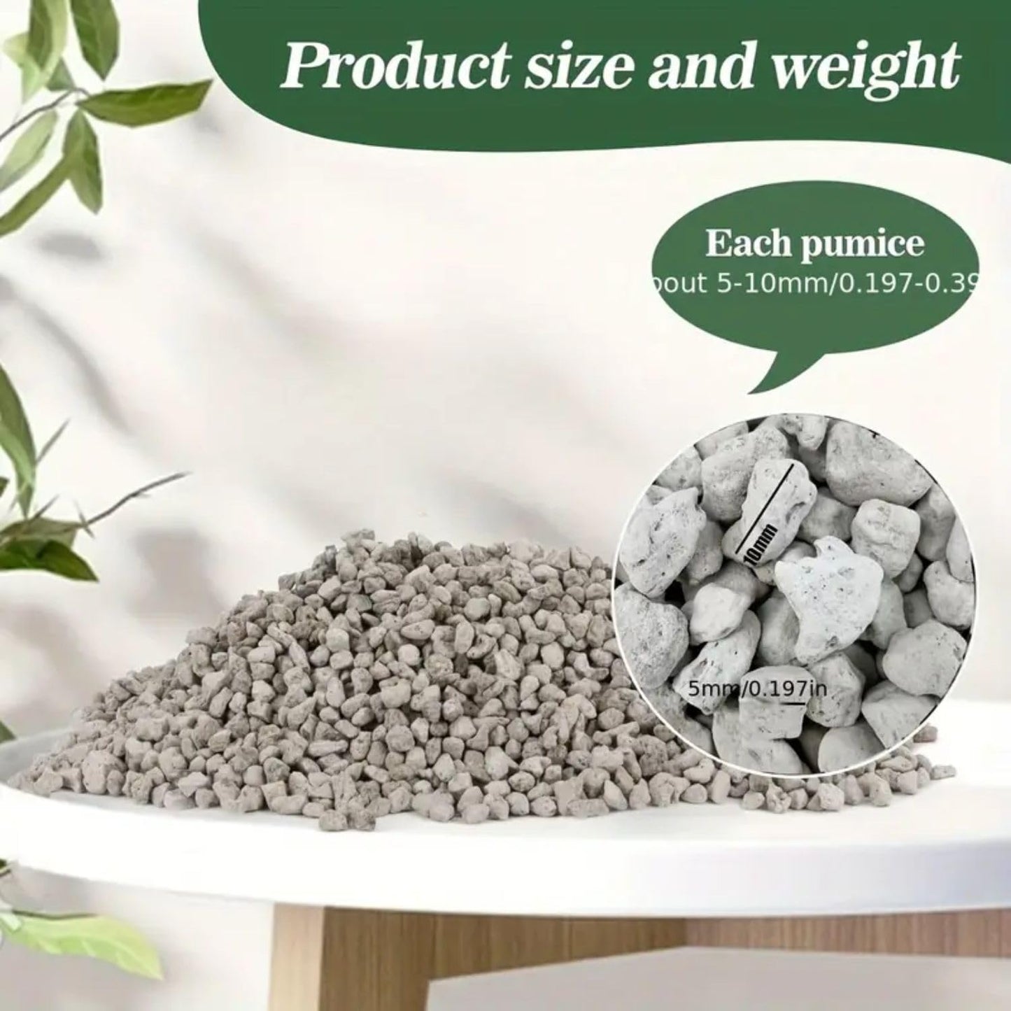 PetzLifeWorld Premium Reusable Top Filter Media Combo | 8D Filter Pad (50 * 11cm) + 200g Pumice Stone | Washable & Long-Lasting | for Overhead Aquarium Filters & Crystal Clear Water
