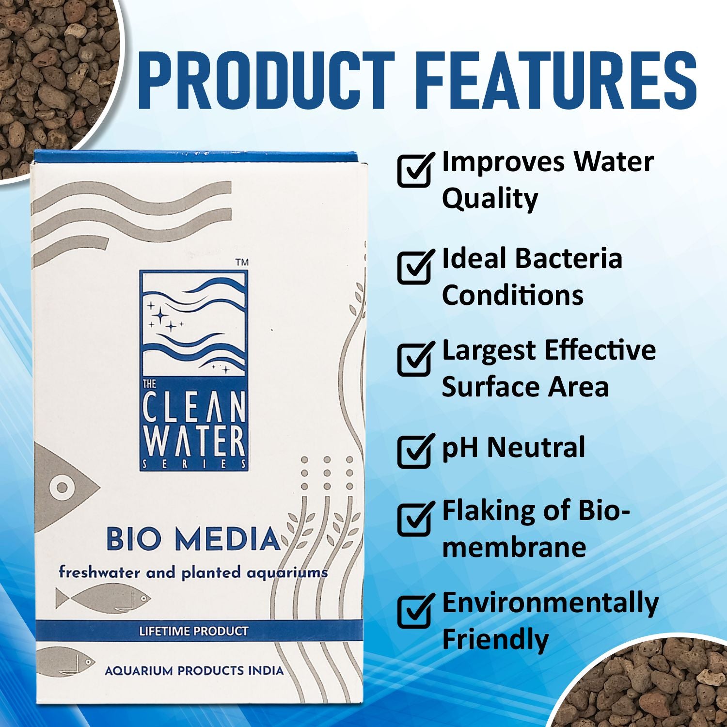 API Bio Media Aquarium and Pond Filter Media – PetzLifeWorld