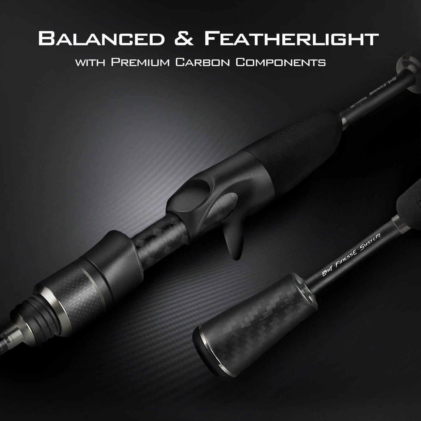 KastKing Kestrel Finesse Casting Rod 3 Pcs Ultra Light 6.8'