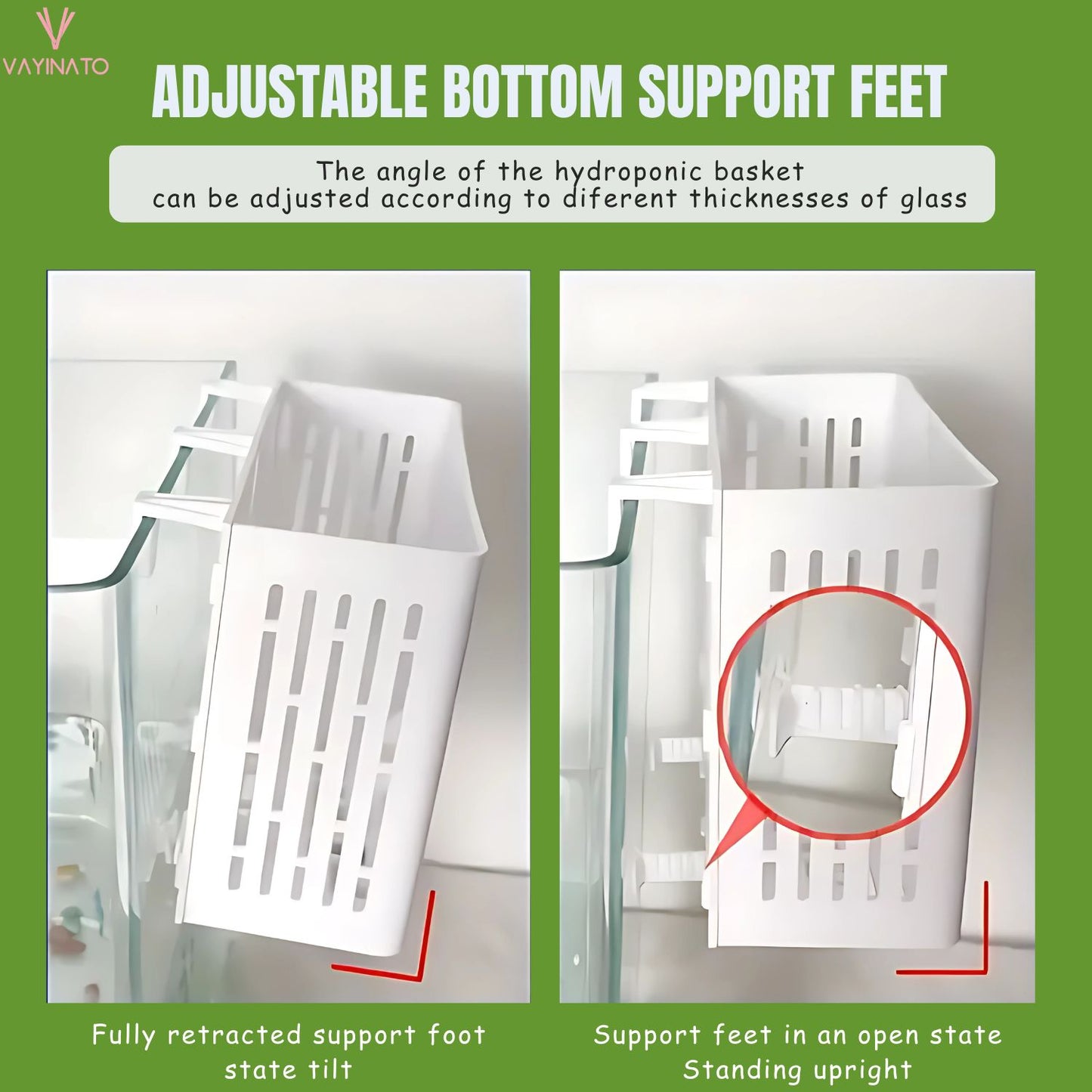 Petzlifeworld 1 Pcs White Large (Box Type) Aquarium Water Plant Holder with Hooks