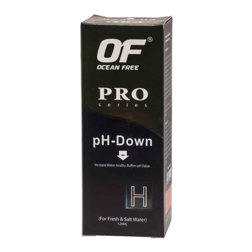 OceanFree Pro Series pH Down (H) - 120 Ml