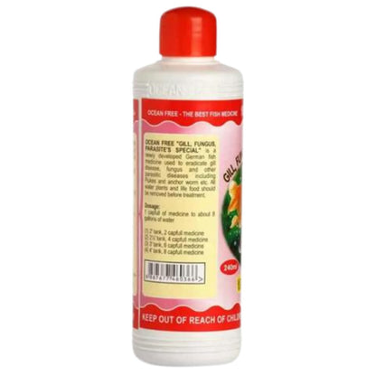 Ocean Free Aquarium Fish Care Combo Pack (240ml*4) - General Aid Special, Gill Fungus Special, White Spot Special, Anti-Chlorine