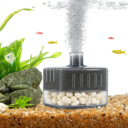 PetzLifeWorld Aquarium Sponge Filter BL - SERIES with 2M Airline Tube | Air-Powered Oxygen Bubble Filter for Small Fish, Betta, Shrimp Tanks | Biological Filtration | Quiet & Gentle | Air Pump Not Included