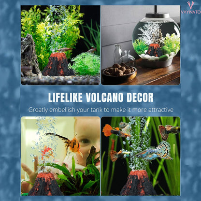 Petzlifeworld Nano Volcano Air Bubble Stone for Fish Tank