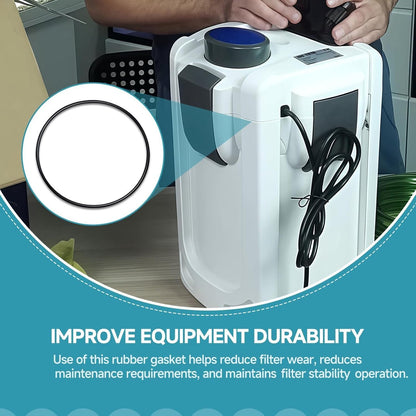 PetzLifeWorld Sun-Sun HW-Series Canister Filter O-Ring Replacement Seal Ring | Compatible with Aquarium Canister Filter Models | Durable Rubber Gasket for Leak Prevention and Tight Sealing