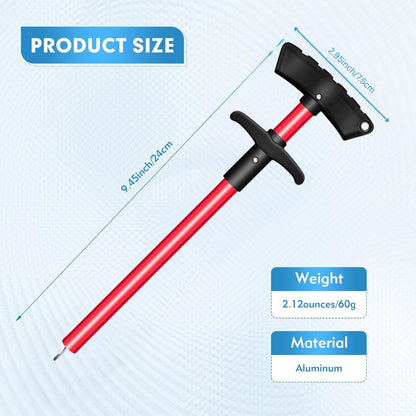 VAYINATO® T-Shaped Quick & Painless Fish Hook Remover Tool | Ergonomic Handle, Durable Plastic & Metal Construction for Safe & Efficient Hook Removal on Catch-and-Release