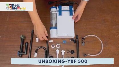 SunSun YBF- 500 Hang On Cannister Filter | 6W | 500L/Hr