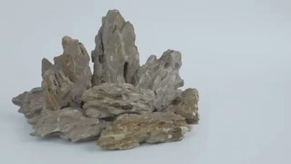 PetzLifeworld Dragon Rock – Premium Natural Stone for Planted Aquariums & Aquascaping | Hardscape Décor for Fish Tanks & Terrariums