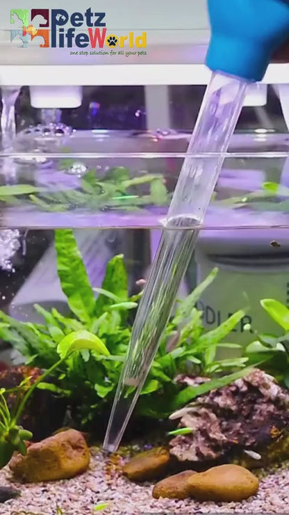 Petzlifeworld 60ml Aquarium Manual Water Changer  (Blue)
