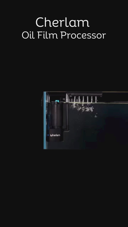 Cherlam 3W | 300L/Hr Aquarium Oil Film Processor with Waterfall Design