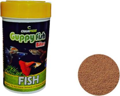 Champion Guppy Fish Bites 50G - PetzLifeWorld