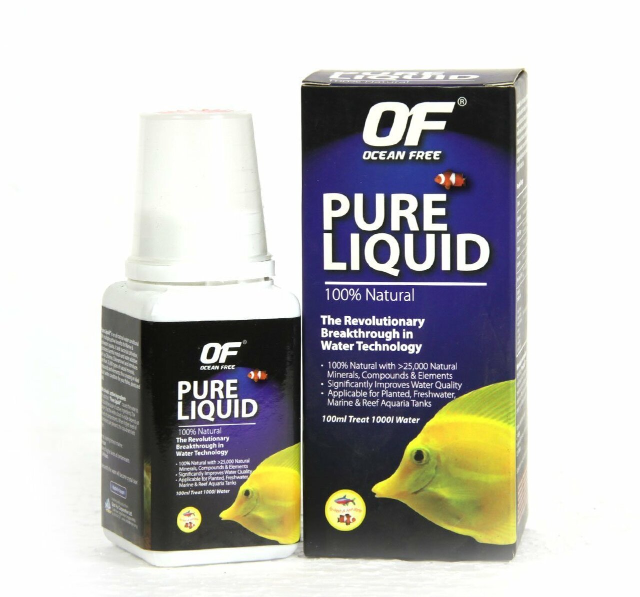 Ocean Free Pure Liquid Water Treatment 100ML - PetzLifeWorld