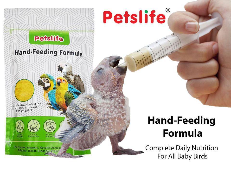 Petslife Birds Hand Feeding Formula Made in India Best Baby Birds PetzLifeWorld
