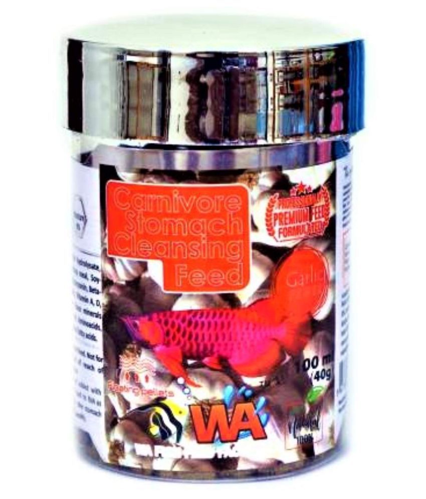 WA Carnivore Stomach Cleansing Feed For Fish Food [40g]