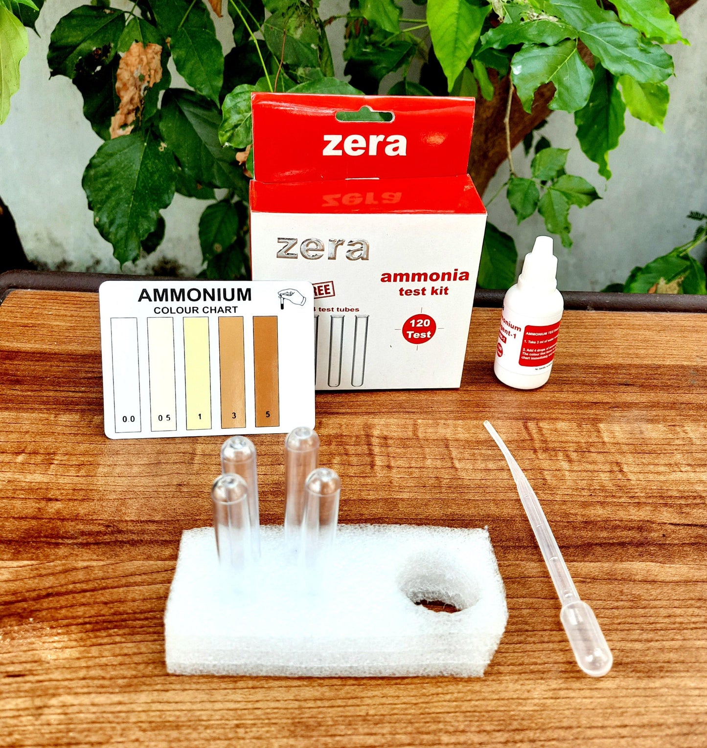 Zera Ammonia  Liquid Aquarium Water Test Kit - PetzLifeWorld