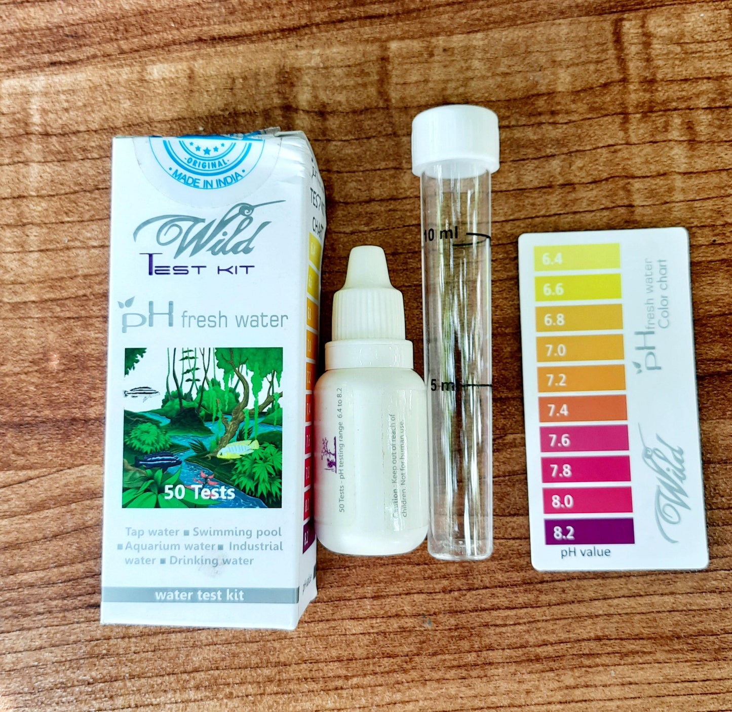 Aquatic Remedies pH aquarium water test kit - PetzLifeWorld