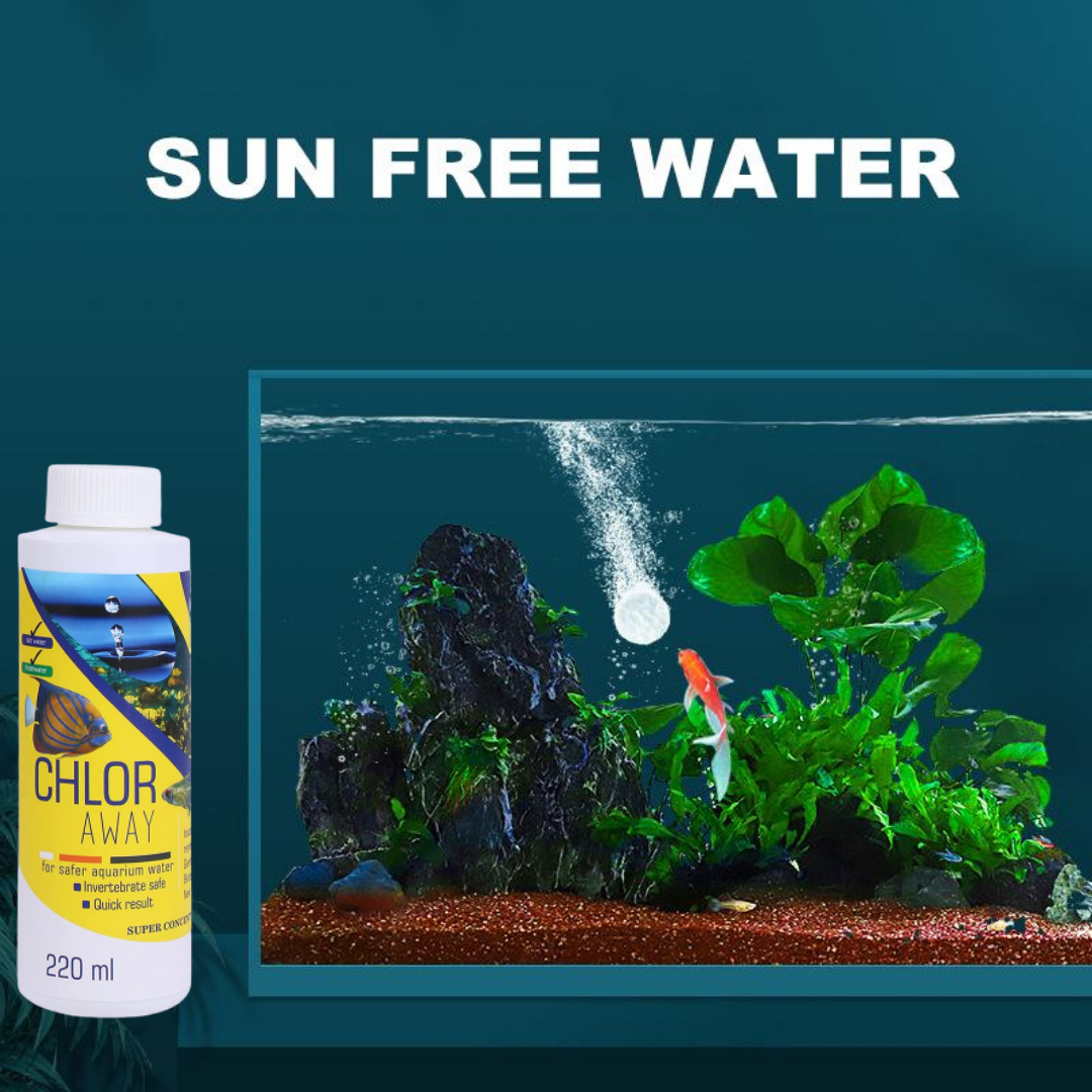 Aquatic Remedies Chlor Away Aquarium Fish Tank Water Chlorine Remover
