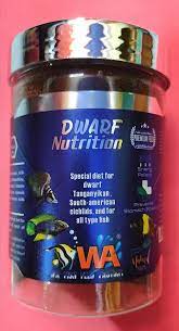 WA Dwarf Cichlid Nutrition Sinking Pellets For Fish Food 220g