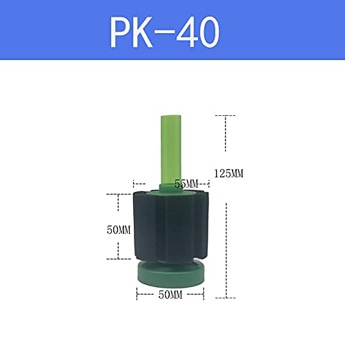 PK-40 Aquarium Black with Green PK Series Bio Sponge Filter for Aquarium Fish Tank