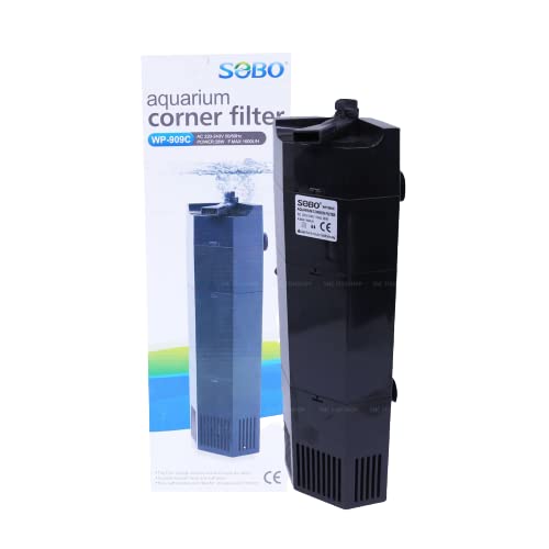 Sobo Aquarium Corner Internal Filter (WP-909C | 28W | 1600 L/H)