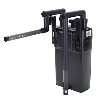 Rs Electrical RS - 920 External Hang on Back Cannister Filter Multiple Stage Filtration (Suits Upto 2Ft Tank) | Power: 6W | Flow: 500 L/Hr