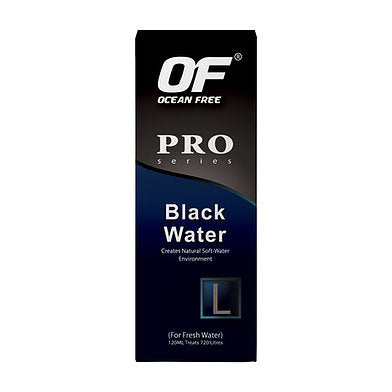 Ocean Free Pro Series Black Water 120 ML - Creates Natural Soft Water Environment - PetzLifeWorld