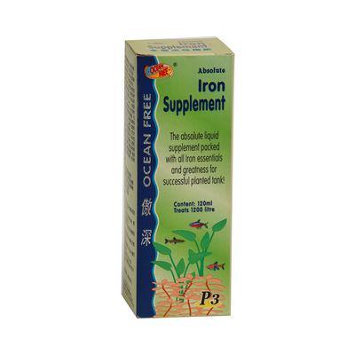 Ocean Free Iron Supplements | P3 | 120ML - PetzLifeWorld