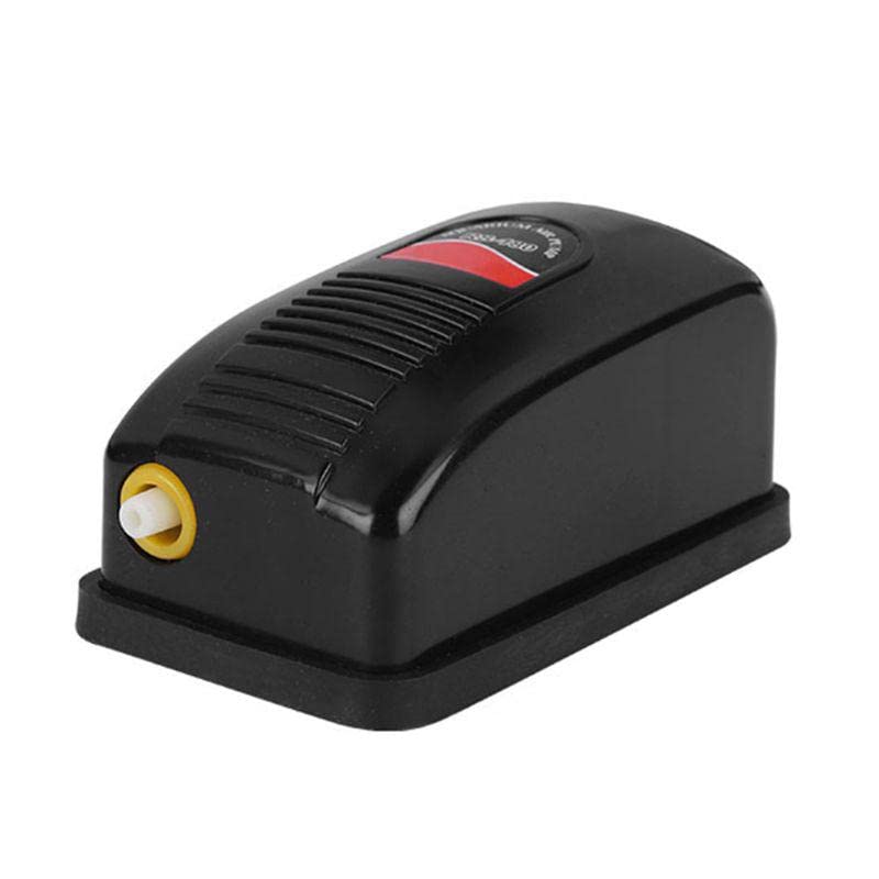 RS Electrical RS-180 Aquarium Super Silent Oxygen Air Pump with 2 Meter Tube,1 Air Stone, 1 Check Valve