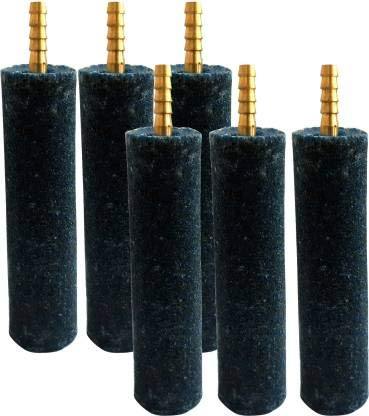 Petzlifeworld Brass Nozzle Cylinder Airstone 3 Inch ( Pack Of 6) - PetzLifeWorld