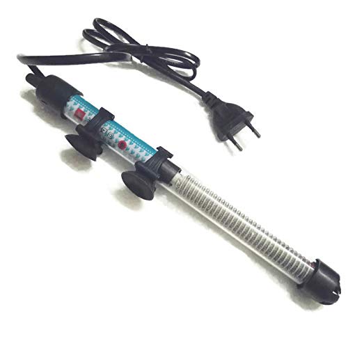RS Electrical 300 Watt Submersible Aquarium Immersion Glass Heater Tank with Auto on/Off Thermostat