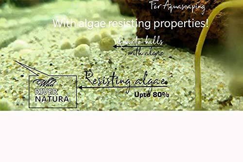 Aquatic Remedies River Natura Imported Natural White Sand for Aqua scaping