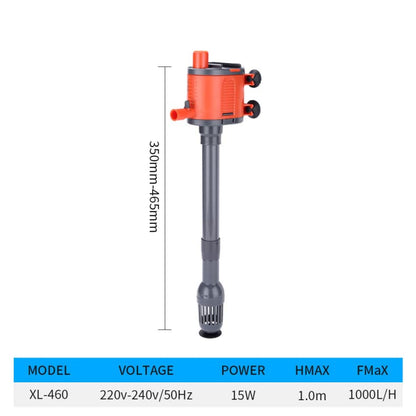 Xilong XL-760 Aquarium Fish Tank Multi Function for Top Filter | Power: 45W | Flow: 3000L/H)