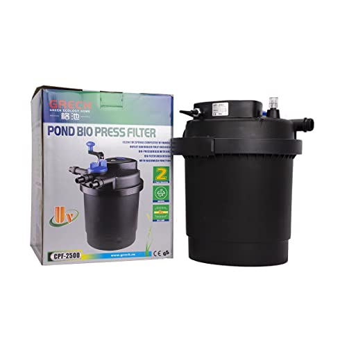 Sunsun/Grech CPF-2500 Pond Bio Pressure Filter UVC 11-watt  | Power: 11w | Flow : 6000 L/H
