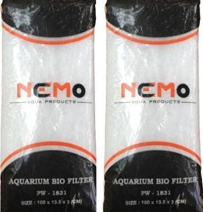 Petzlifeworld Nemo Aquarium Top Filter Sponge, 3 Feet Sponge Aquarium Filter (Pack of 2)