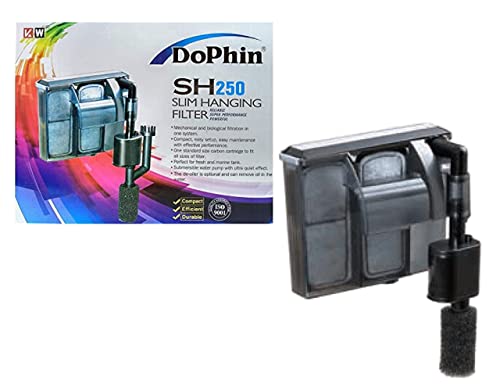 Dophin SH-250 Aquarium Hang On Filter | Power : 3.6 W | Flow : 250 L/H