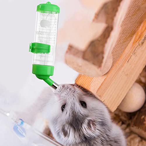 Petzlifeworld Plastic Hamster Water Bottle Dispenser  (125 ML, Random Color)Animals Supplies Pet Drinking Bottles (125 ML, Random Color)
