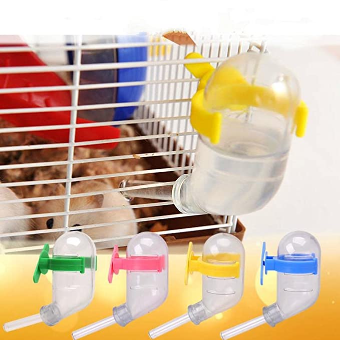 PetzLifeworld 60ML Small Vaccum Type Leak Proof Auto Water Feeder for Hamster and Small Pets