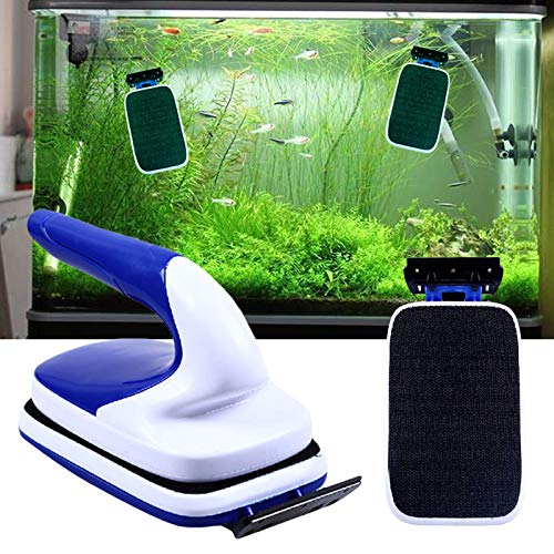 Sobo Floating Glass  Magnetic Aquarium Cleaner With Scrapper