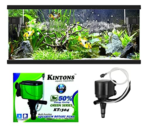 Kintons KT:304 ECO Green Series Multi-Function Aquarium Rotary Pump | Power : 14W | Output : 2800L/H