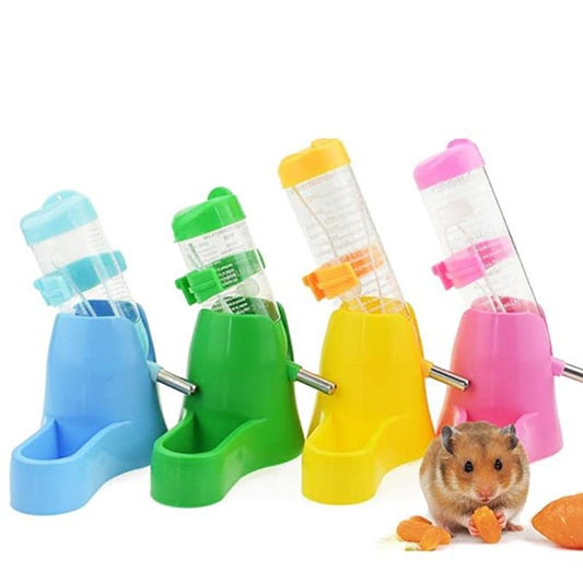 PetzLifeworld 3 in 1 Hamster Food, Leak Proof Water Bottle 80 ML | for Food | Water | Hiding Place
