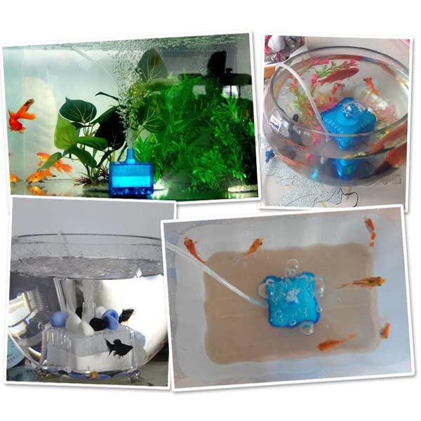 RS Electrical RS-04B Mini Bio Sponge Filter for Small Aquarium Fish Tank and Bowl