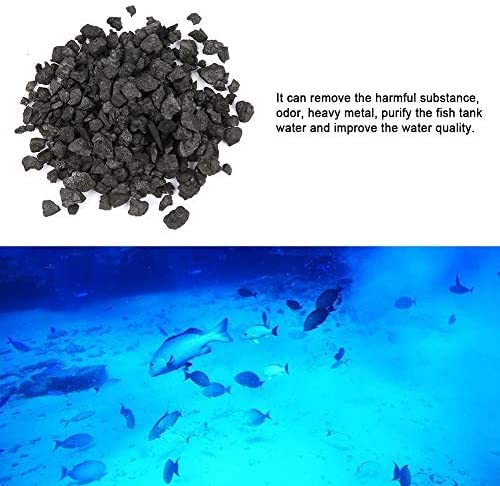 PetzLifeWorld Granular Activated Carbon with Net Bag for Aquarium Filter Media