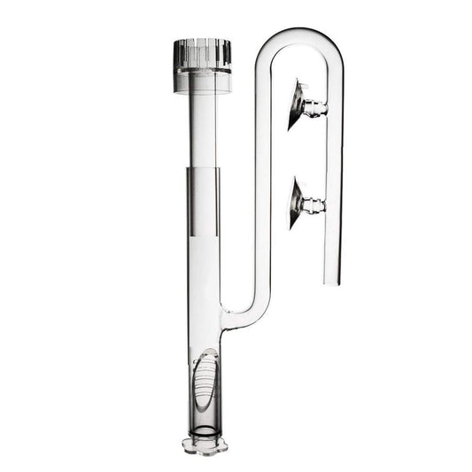 Aquarium Glass Lily Pipe Inlet With Surface Skimmer