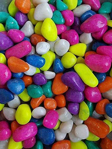 Petzlifeworld Aquarium Colour Pebbles Stone - PetzLifeWorld