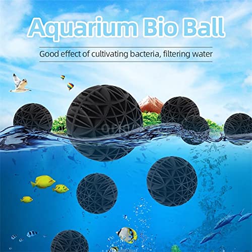 Petzlifeworld Aquarium Filter Media with Sponge Combo (Ceramic Ring 500G, Activated Carbon 500G, 25 Bio Balls & 3 Feet Nemo Sponge)